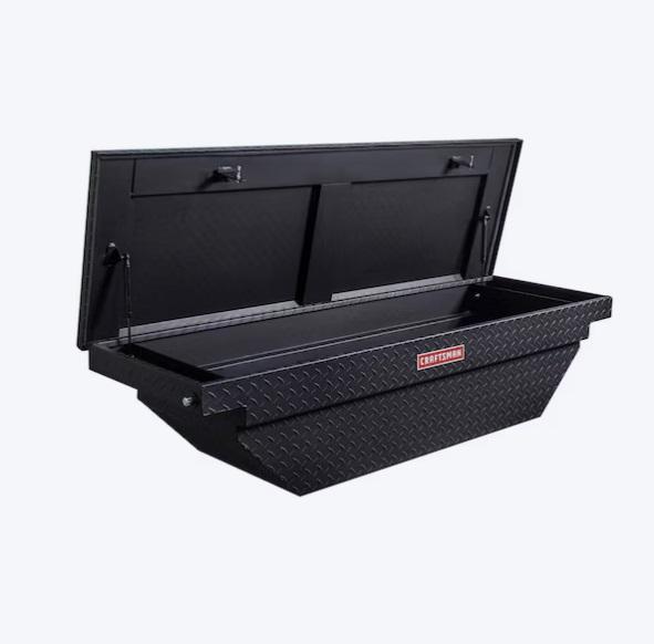 CRAFTSMAN Matte Black Aluminum Crossover Truck Toolbox, Whirlpool 46000-Grain ProS Wi-Fi Water Softener - MSRP $2,521