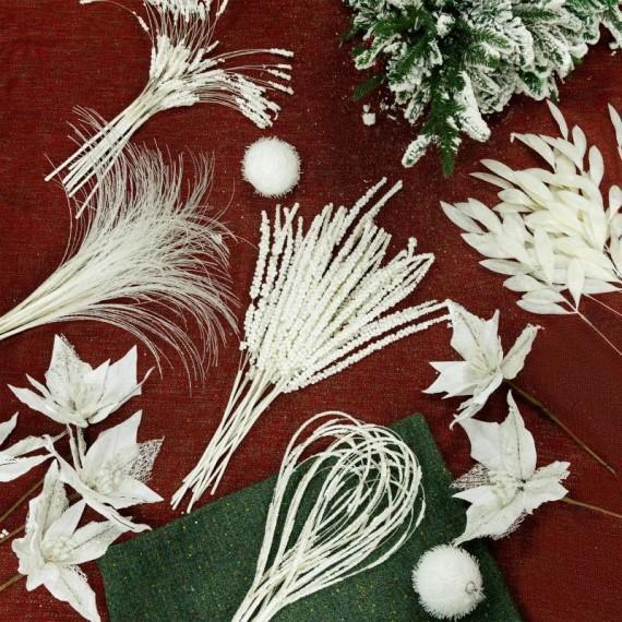 Home - Party Joy Glitter Artificial Cedar Sprigs, Cabilock Hanging Candle Holders, Lamit Linen Curtains - MSRP $17,211