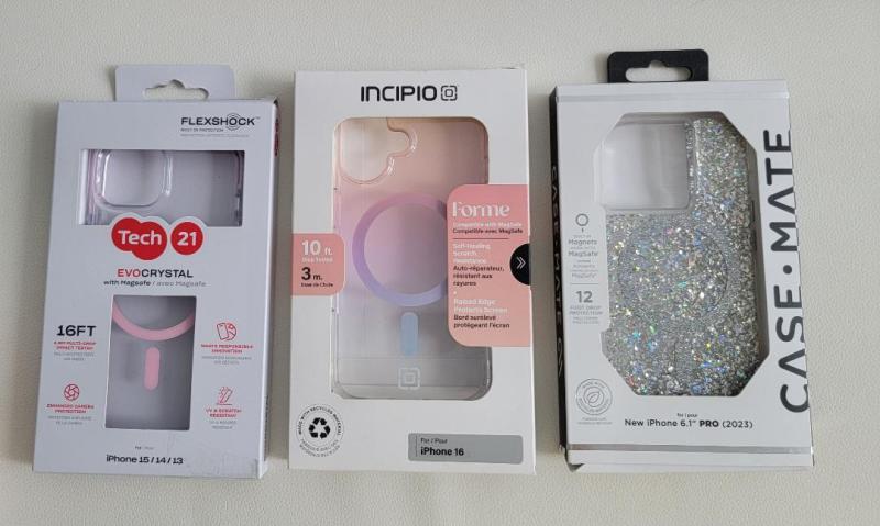 Iphone 16, 15, 14 & 13 Series Cases By Tech21, Case-Mate & More