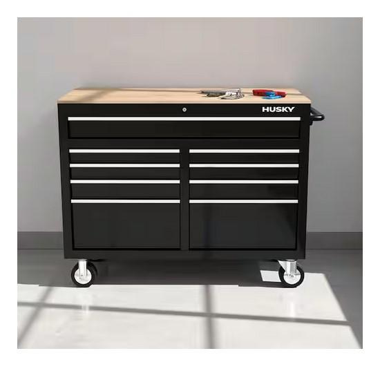 Tools & Hardware - Husky Tool Chests and Garage Cabinet - Est Retail $1,098- 1plt