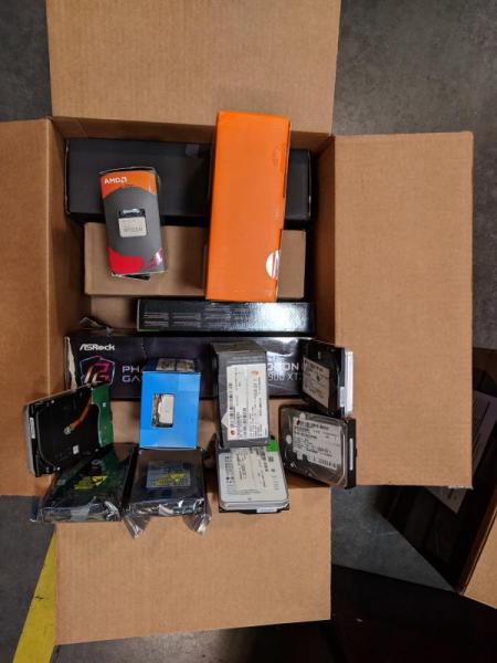 RX 9070 XT, 24TB, HDD, PC Gaming Components Lot & More - $12.6K -31qty