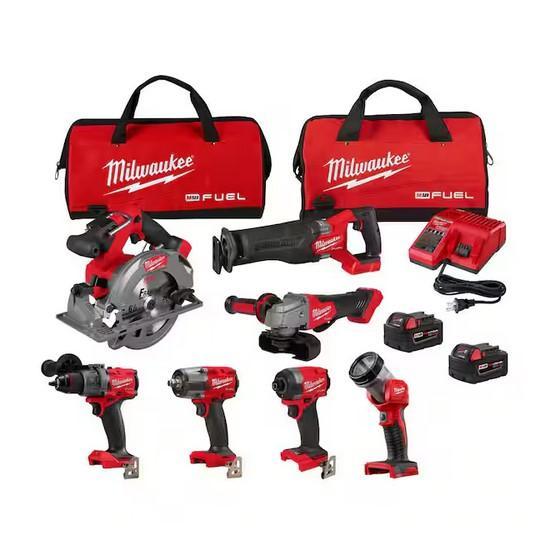 Tools & Hardware - Milwaukee, Ridgid, DeWalt, Husky - Est Retail $4,256- 1plt