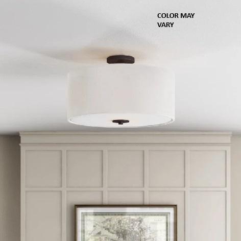 Latitude Run Lembrick 3 - Light 18" Flush Mount - MSRP $252