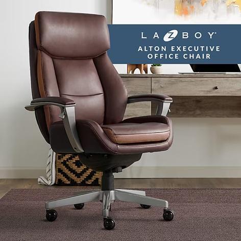Furniture - La-Z-Boy Alton Executive Chair, Bryce Executive Chair, Sharper Image S600 Executive Chair - MSRP $5,546