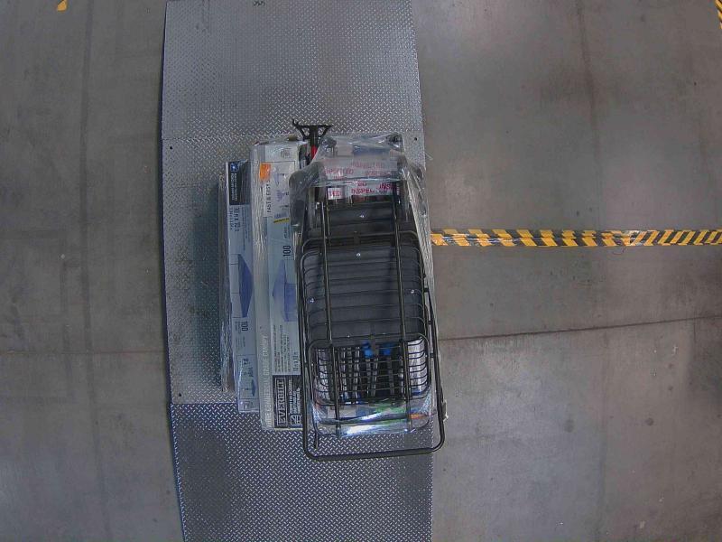 Seasonal - Everbilt 12ftx12ft Blue Mega Shade Pop-Up Canopy, Milwaukee Steel Basket Shopping Carts - Est Retail $1,710