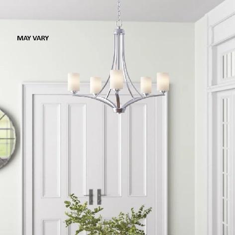 Lark Manor Fehr 5 - Light Dimmable Empire Chandelier - MSRP $364