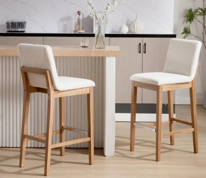 General Merchandise- Braschi 30'' Stool, Gaillarde Hydraulic Lift Up Storage Upholstered Platform Bed - MSRP $3,456