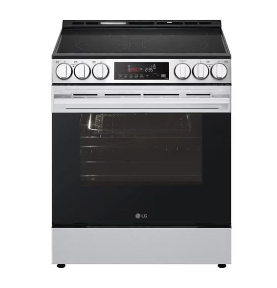Salvage - LG LSEL6333XE 6.3 Cu Ft. Smart Electric Slide-in Range with Air Fry - MSRP $2,195