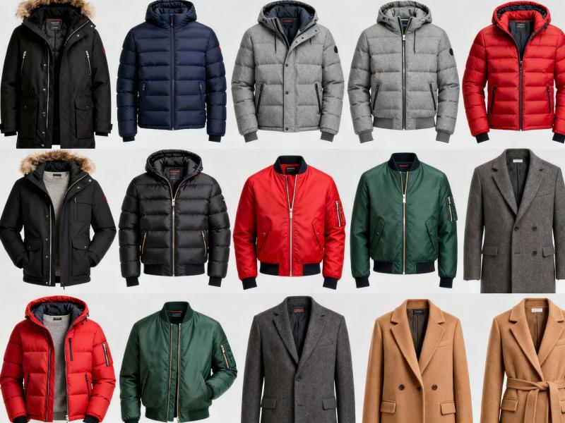 Bulk Lot of 50 Men's & Women's Winter Jackets