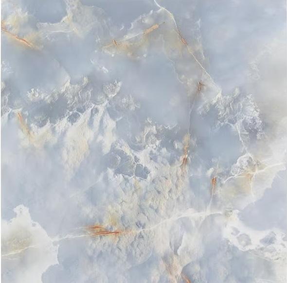 Flooring & Rugs - Ivy Hill Tile Selene Blue Onyx Polished Porcelain Floor & Wall Tiles, MSI, Daltile - Est Retail $810