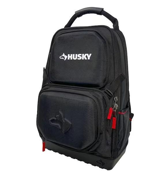 Mixed Lot - Husky Heavy Duty PRO Tool Backpack, Gutter Guard by Gutterglove, Kwikset, Shark, Defiant -Est Retail $8,000