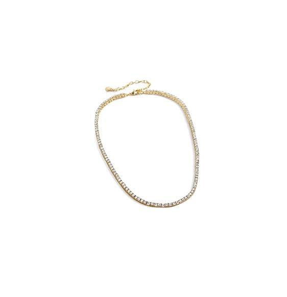 Jewelry - BaubleBar Bennett Tennis Necklace, Ettika Gold Bracelets, AllSaints, Argento Vivo - Original MSRP $2,917
