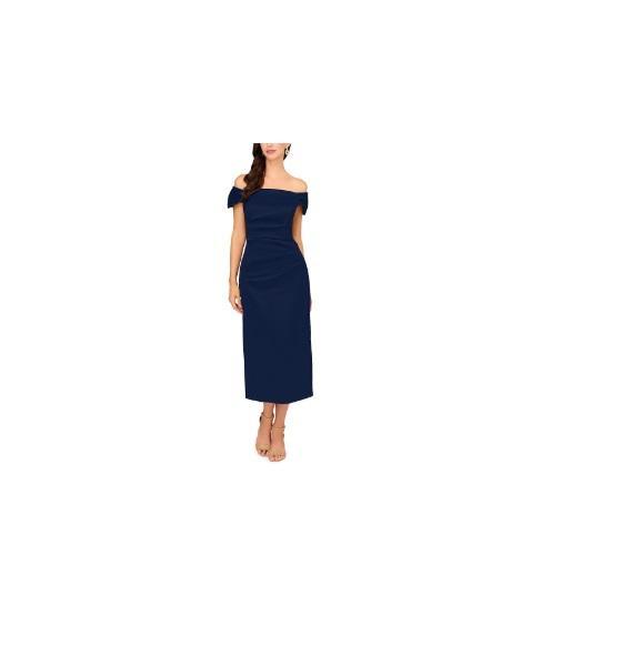 Apparel - Aidan Mattox Off The Shoulder Sheath Dress, French Connection Whisper Ruth Shift Dress - Original MSRP $3,123
