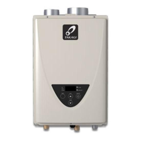 Takagi 10 GPM 120 Volt Indoor LP/Natural Gas Tankless Water Heater - MSRP $1,430