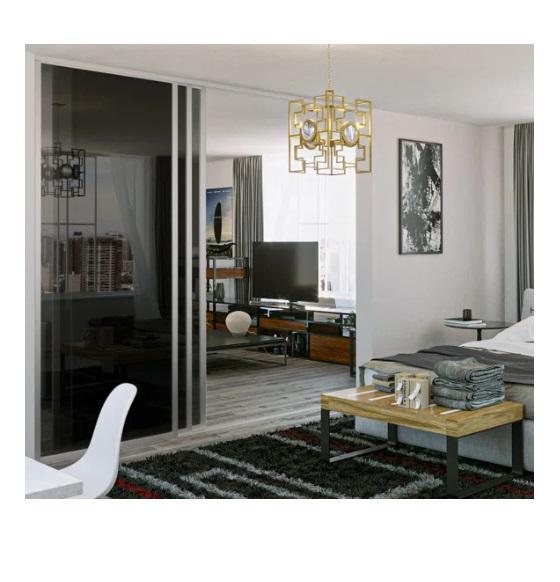 Truckload - Housewares - 3-Panel Smoked Glass Sliding Room Divider, 24in 2.6cu.ft Three Layer Wall Oven - MSRP $42,874