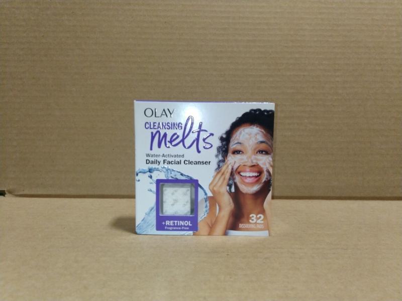 Health and Beauty - Olay Daily Facial Cleanser + Retinol Dissolving Pads Fragrance-Free - MSRP $32,376