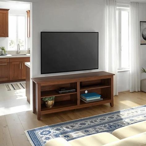 Union Rustic Sunbury Open Storage TV Stand - MSRP $419