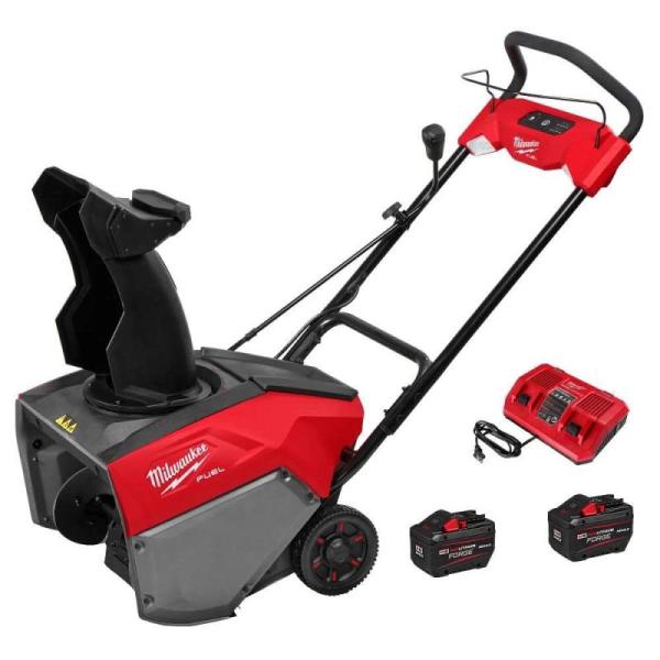 Tools & Hardware - Milwaukee 3036-22HD M18 FUEL 18V 21 in. Cordless Dual Battery Auger/ Snow Blower - Est Retail $1,499