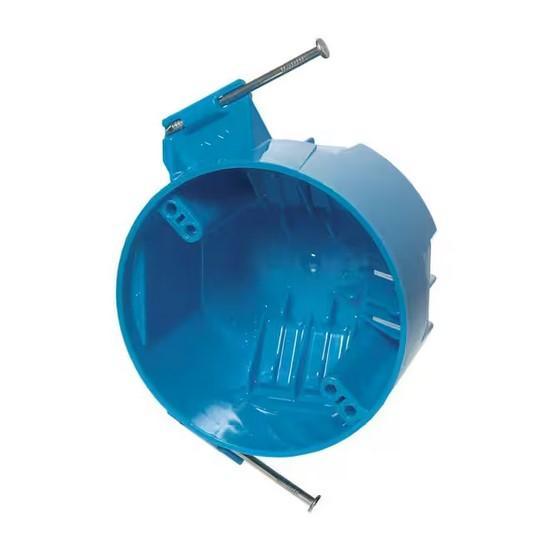 Lighting & Electrical - Carlon 1-Gang 20 cu. in. Electrical Ceiling Box with Captive Nails - Est Retail $2,253- 1plt