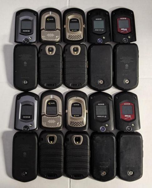 Flip Phones by Kyocera, LG, Samsung, & More, 500 Units, MSRP $75,000
