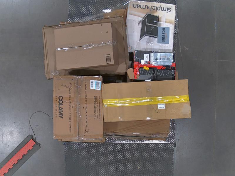 General Merchandise- Engine Camshafts Rockers, COLAMY Upholstered Chairs, Bosch Electric Heater - MSRP $3,217