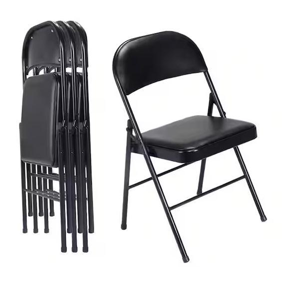 Flooring & Rugs - Karl Home Leather Cushion Folding Chair Office Chairs, HDC, Lifeproof - Est Retail $1,001- 2plts