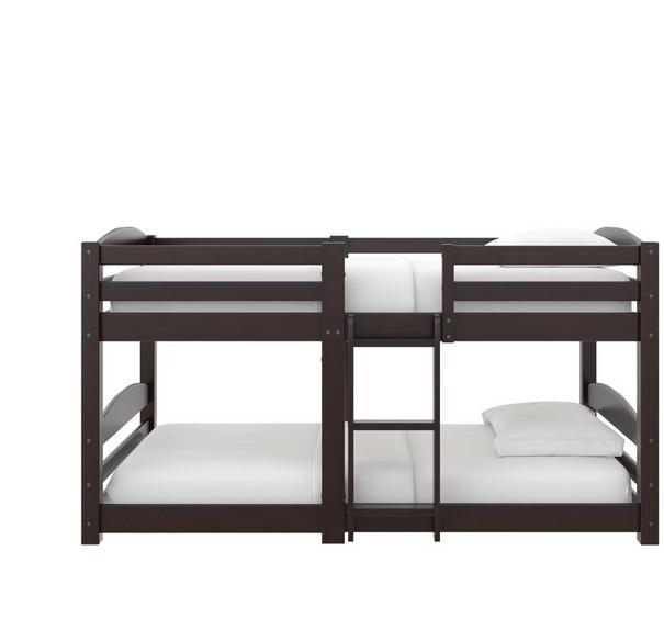 Furniture - DHP Wood Bunk Bed for Kids, DHP Pushback Recliner Chair, Fold-in-Half Card Table - MSRP $2,067