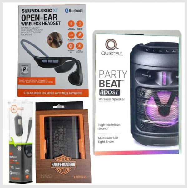 Party Speakers, Power Banks, Wireless Chargers & More