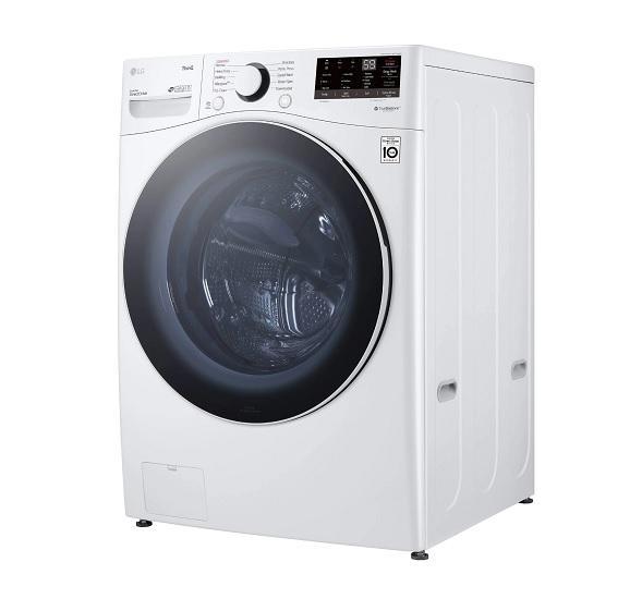 Salvage - LG WM3600HWA 4.5 Cu. Ft. Ultra Large Capacity Smart Wi-Fi Enabled Front Load Washer - MSRP $899