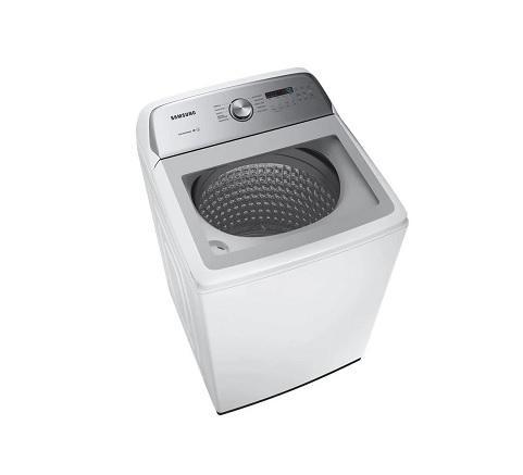 Salvage - Samsung WA50R5200AW 5.0 cu. ft. Top Load Washer - MSRP $800