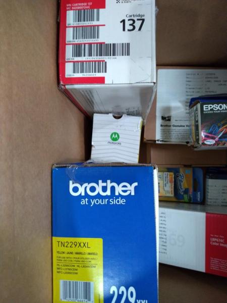 Printer Toner - Brother, Canon, Epson, Yealink - MSRP $1,073
