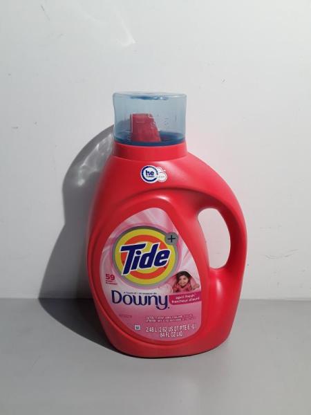 Home - Tide Plus Downy Liquid Laundry Detergent - MSRP $1,350