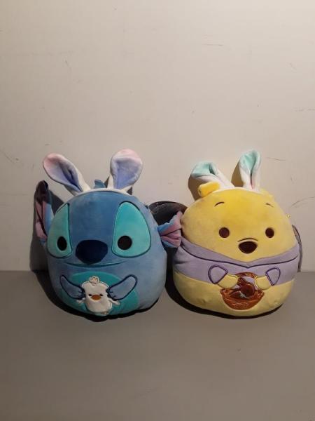 Seasonal - Assorted Easter Plushes - Stitch, Winnie the Pooh, & More - MSRP $2,397