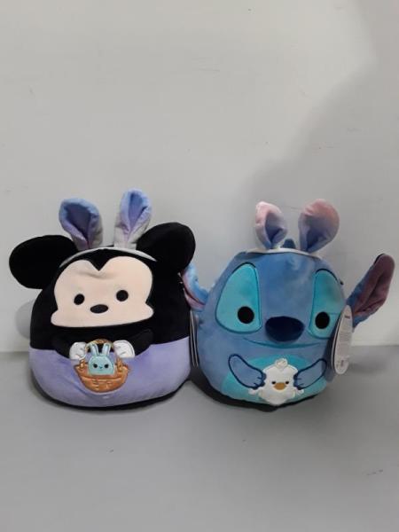 Seasonal - Assorted Easter Plushes - Stitch, Winnie the Pooh, & More - MSRP $2,397
