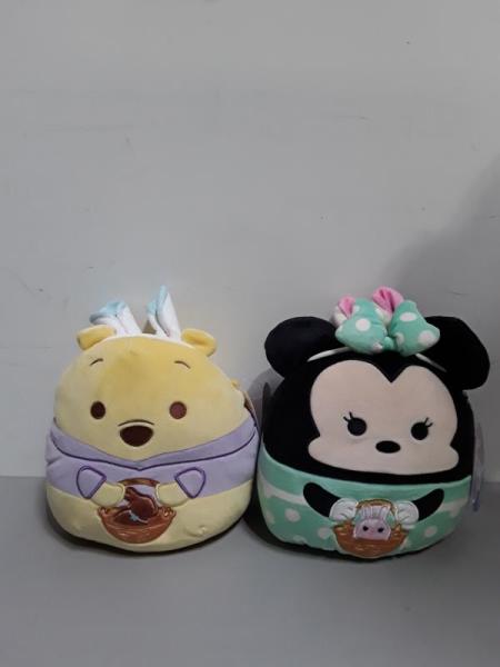 Seasonal - Assorted Easter Plushes - Stitch, Minnie, Mickey, & More - MSRP $2,397