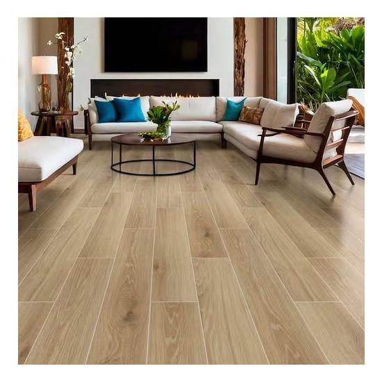 Flooring & Rugs - MSI Modena Natural Beige 9 in. x 47 in. Matte Porcelain Tile - Est Retail $2,013- 1plt