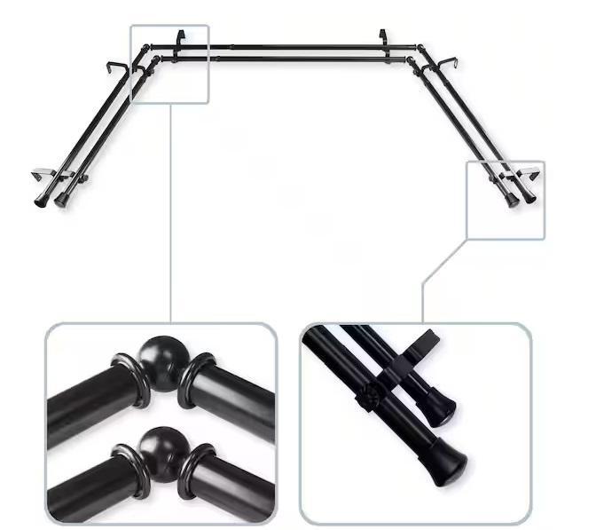 Window Decor - Rod Desyne, Chicology, TOWN & COUNTRY LUXE, Best Home Fashion, HDC - Est Retail $7,616