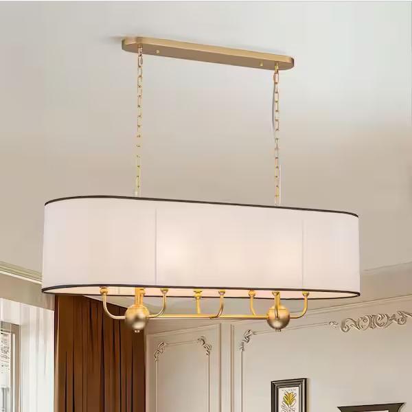 Lighting & Electrical - Linear Chandelier, Standard Floor Lamp, Flush Mount Ceiling Fixtures - Est Retail $1,968- 1 plt