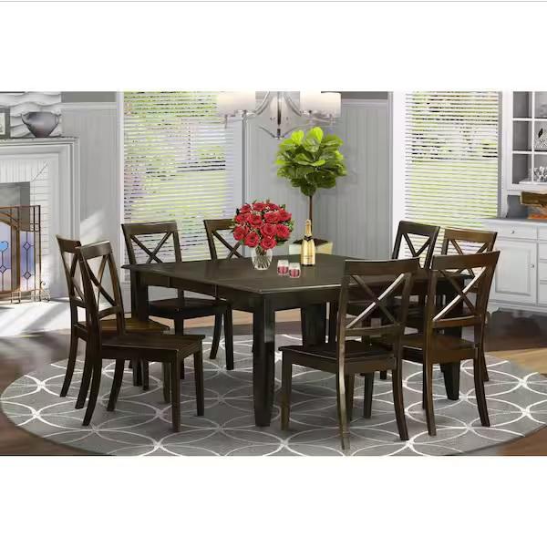 Home Decor - Wood Top Dining Table Set, Harper & Bright Designs Electric TV Stand - Est Retail $3,364- 1 plt