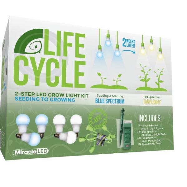 Lawn & Garden- Miracle LED Plant Life Cycle 3-Socket, Miracle LED Kitchen Gardener 3-Socket,   - MSRP $1,558