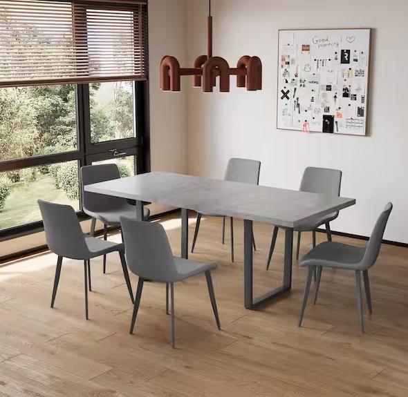 Home Decor- GOJANE Dining Set, Wexford frames, WONDER COMFORT Office Chair - Est Retail $1,544- 1 plt