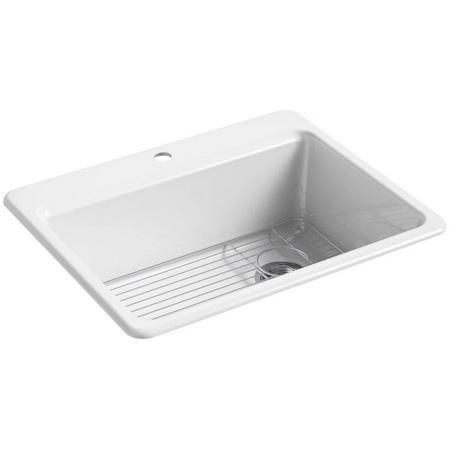 Kohler K-8668-1A1-0 Cast Iron Kitchen Sink - MSRP $894