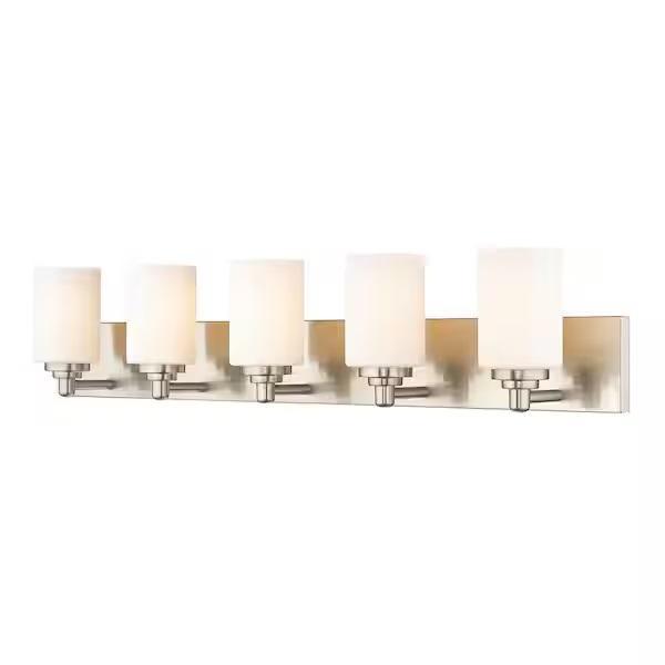 Lighting & Electrical - Brushed Nickel Vanity Light, Kichler Vanity Light, Under Cabinet Light -Est Retail $1,491-1 plt