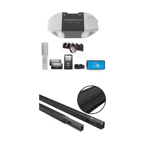 Doors & Windows - Chamberlain Garage Door Openers, Security Door Seal Kit, Gate Opener Battery -Est Retail $1,626- 1plt