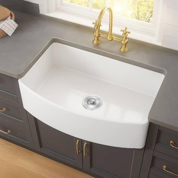 Plumbing - AKDY  Apron-Front Kitchen Sink, Simple Project Medicine Cabinet, Drain Cleaner - Est Retail $2,384- 1 plt