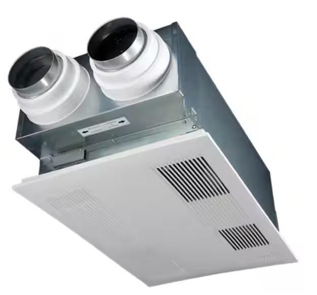 Plumbing - Panasonic WhisperComfort 60-Energy Recovery Ventilators, KeonJinn, EAKYHOM - Est Retail $3,426