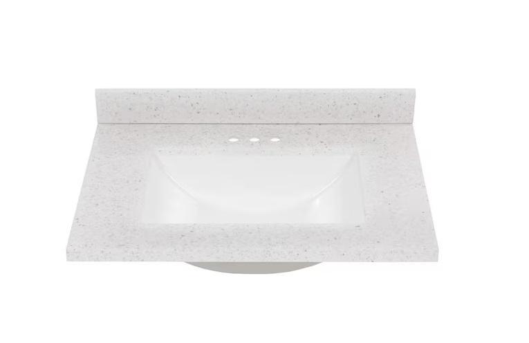 Plumbing - Home Decorators Collection Sink, Glacier Bay Cabinet, Apollo Pipe - Est Retail $1,078- 1plt