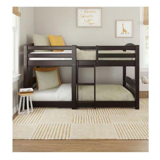 Furniture - Low Wood Bunk Bed, Kitchen Prep Table, Kids Activity Table, Twin-over-Twin Bunk Bed - MSRP $1,607