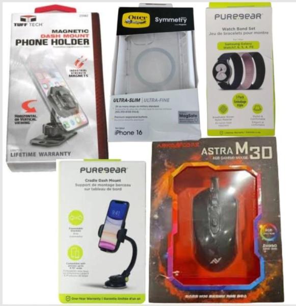 Earbuds, Wireless Pads, Gaming Mouse, Chargers & More