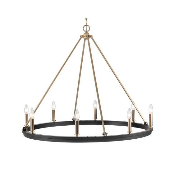 Millennium Lighting 9508-MB/MG Candle Style Chandelier - MSRP $711